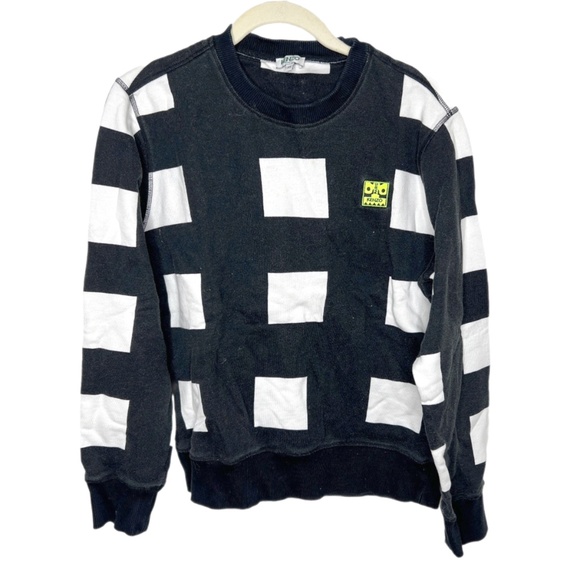 Kenzo Other - Kenzo Paris | Black White Square Sweatshirt Medium Neon Logo